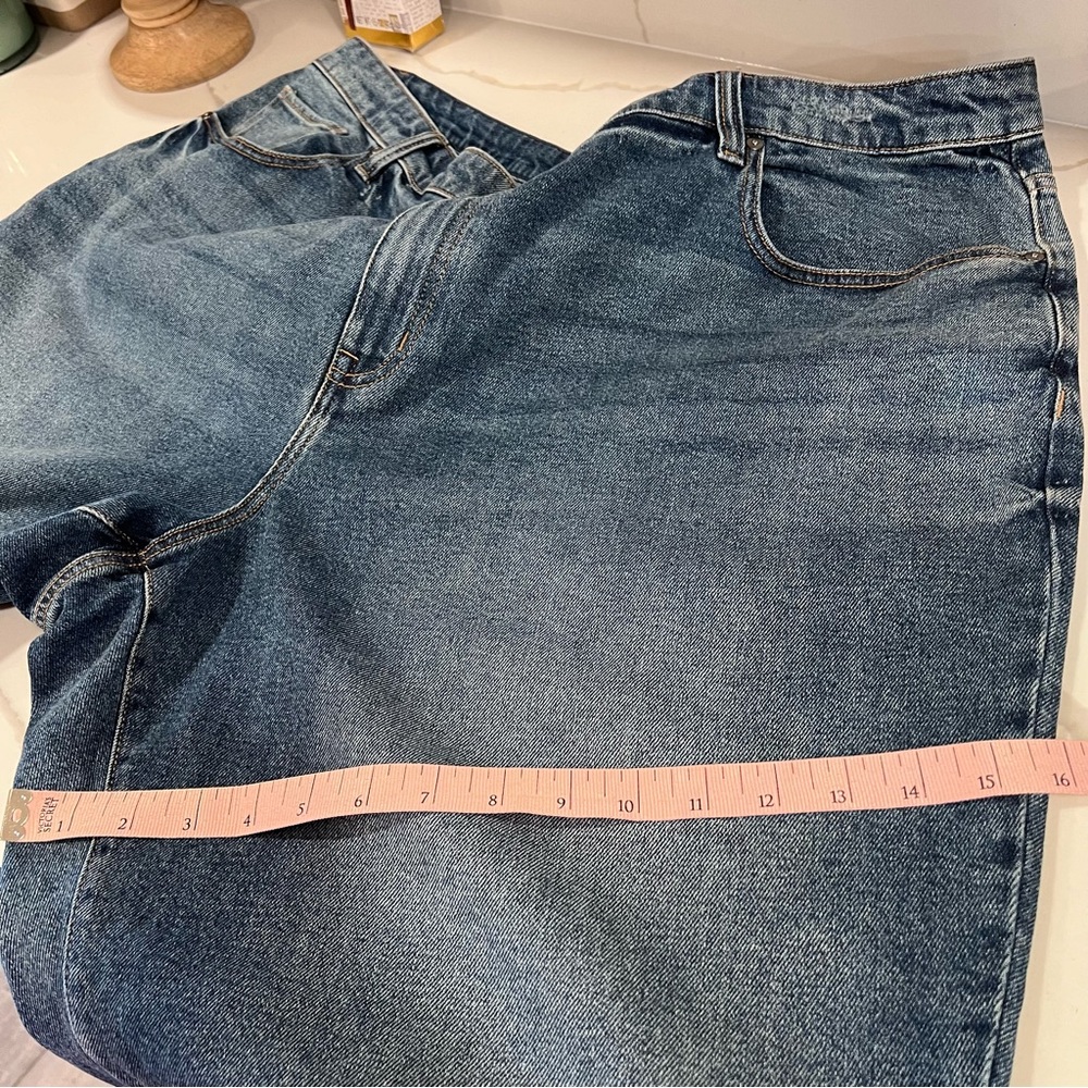Lane Bryant Women's NWOT Mid-Rise Straight Ankle Jeans Size 24-FLAW NOTED - Picture 12 of 16